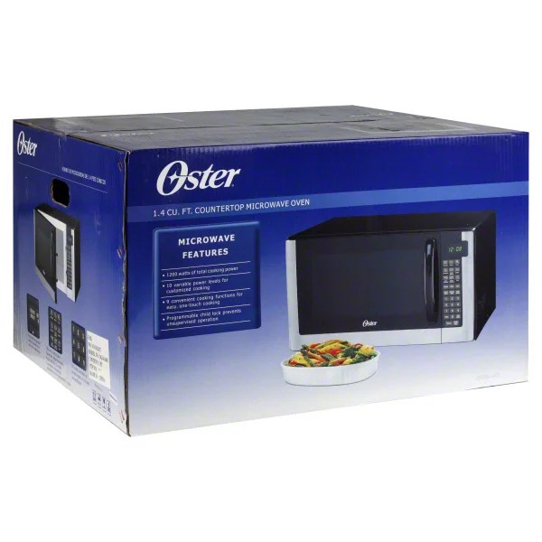 Oster 1.4 Cubic Feet Countertop Microwave Oven Shop Microwaves & hot