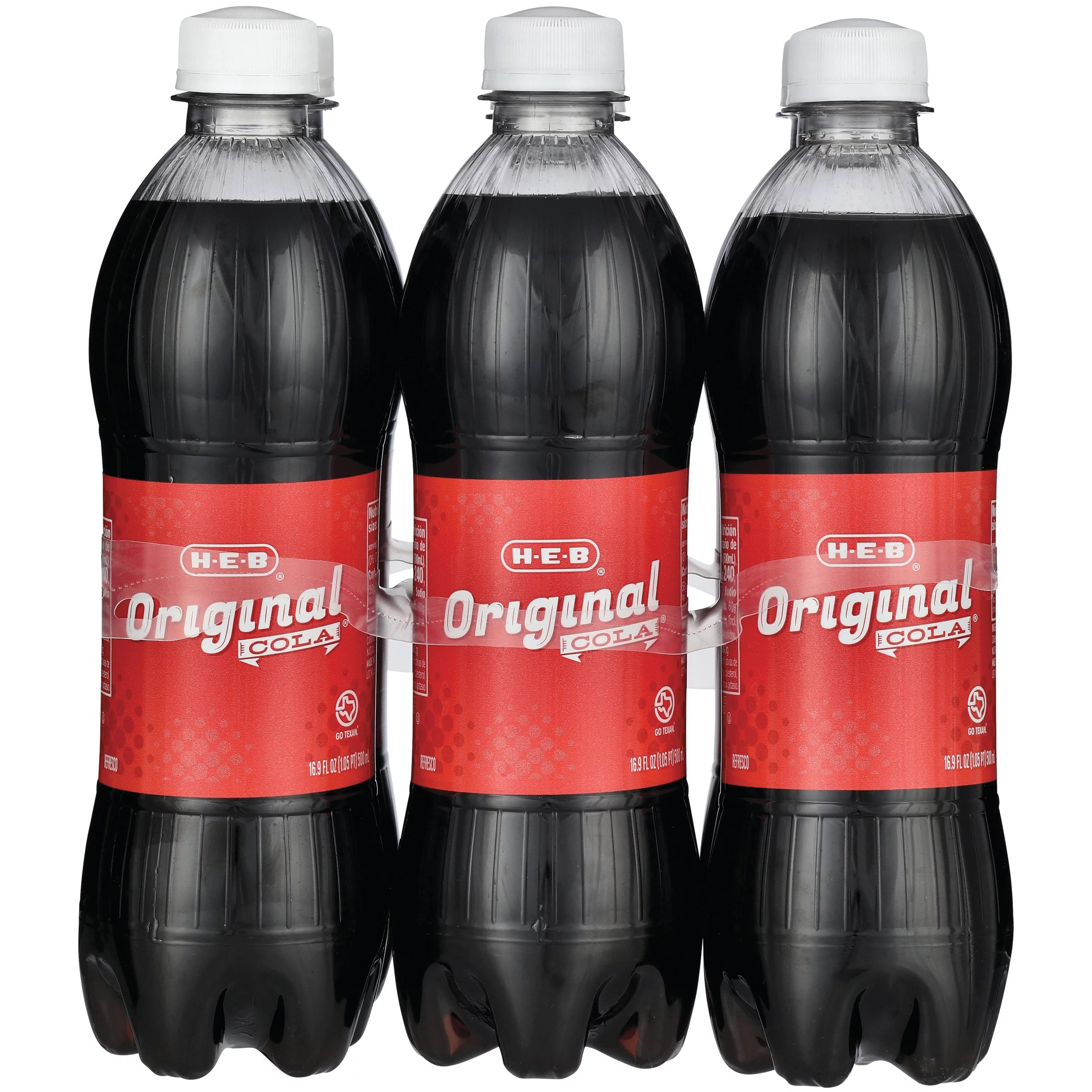 HEB Original Cola 16.9 oz Bottles Shop Soda at HEB