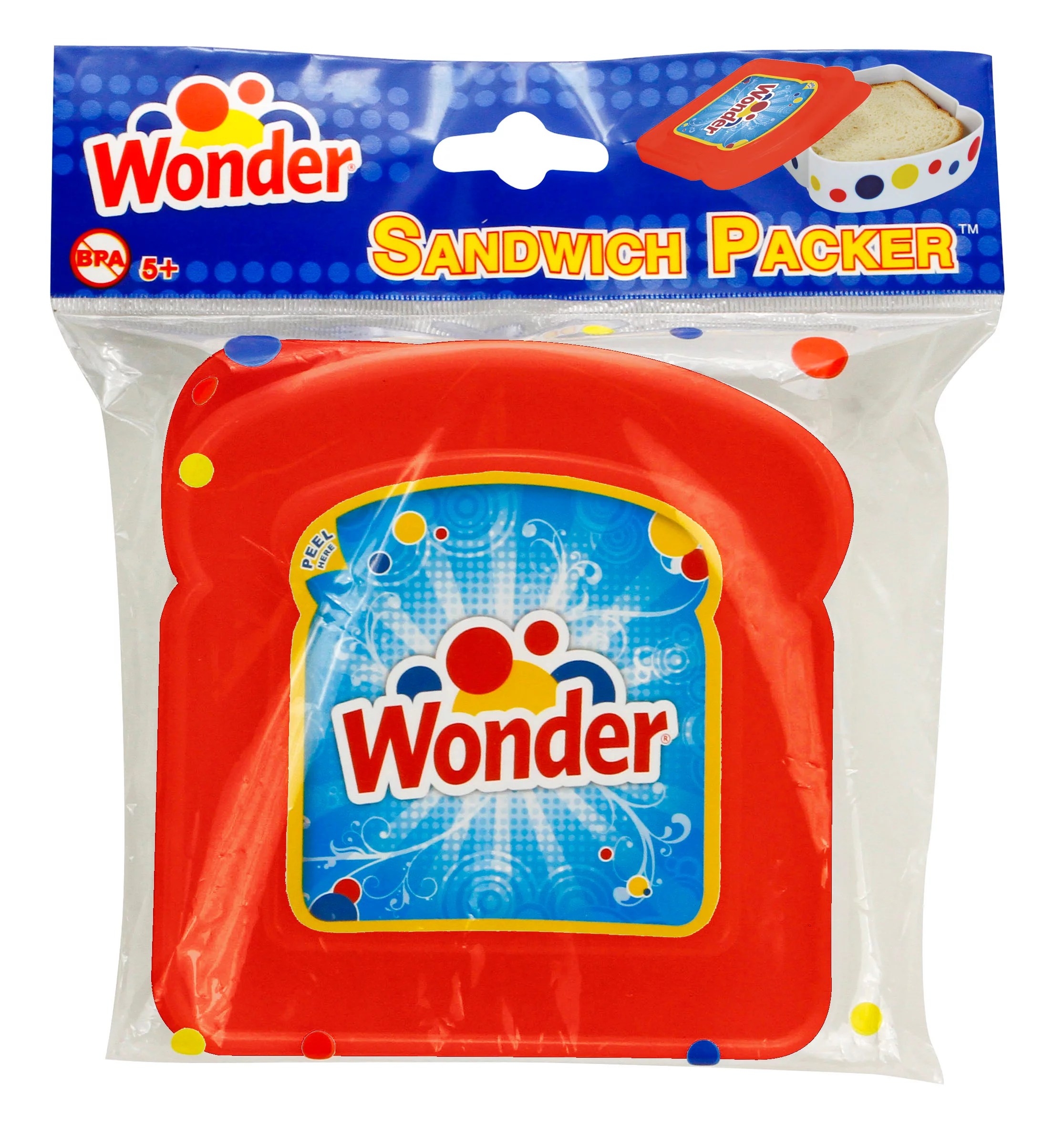 Evriholder Wonder Bread Sandwich Container Shop Kitchen & Dining at HEB