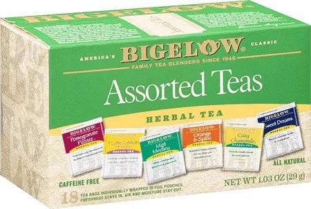 Bigelow Assorted Herbal Tea Shop Tea at HEB