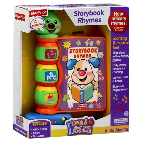 FisherPrice Laugh & Learn Storybook Rhymes (636 Months) Shop Toys at HEB