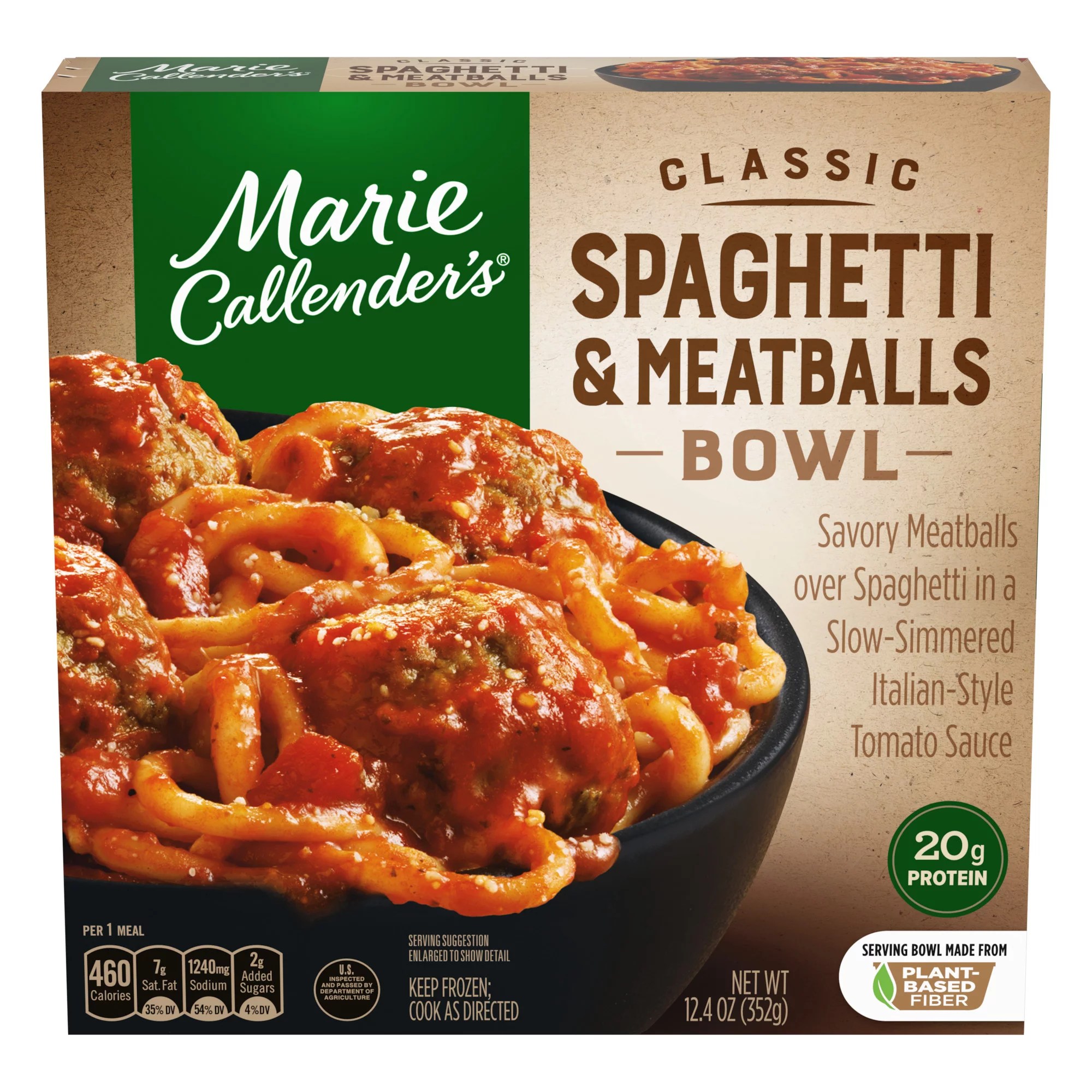 Marie Callender's Spaghetti with Meat Sauce Shop Entrees & Sides at HEB