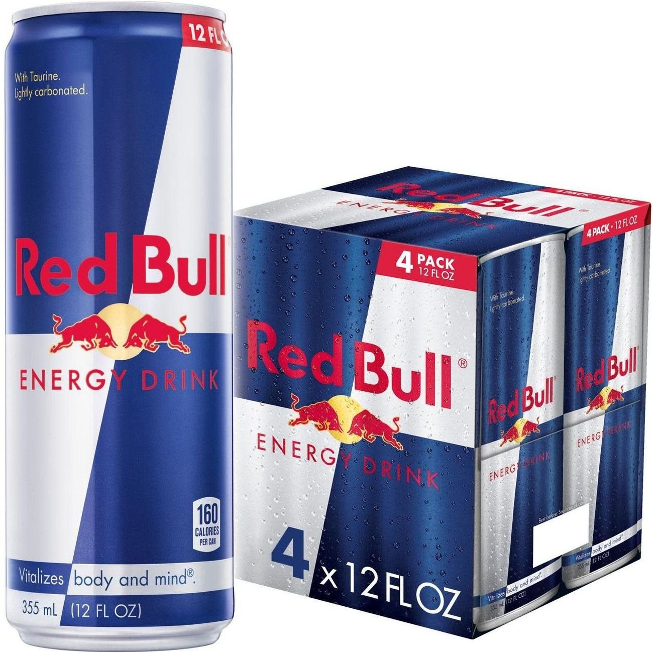 Red Bull Energy Drink 12 oz Cans Shop Sports & Energy Drinks at HEB