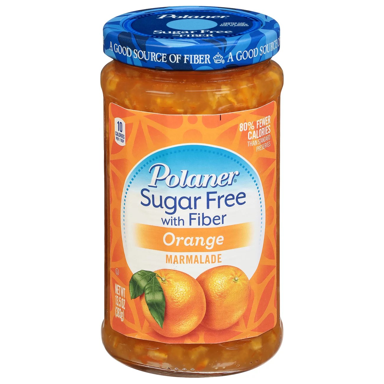 Polaner Sugar Free with Fiber Orange Marmalade Shop Jelly & Jam at HEB