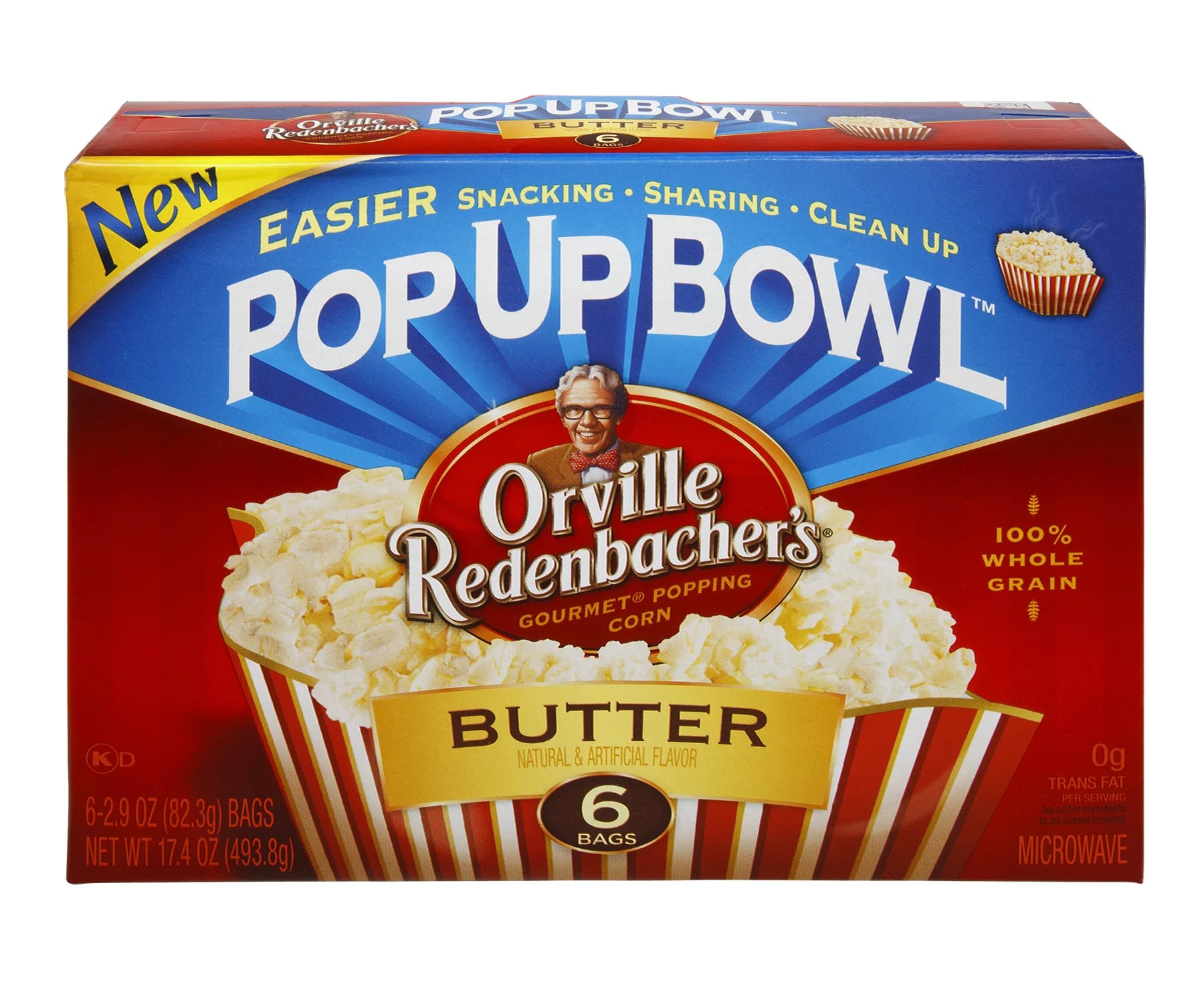 Orville Redenbacher's Pop Up Bowl Butter Popcorn Shop Snacks & Candy