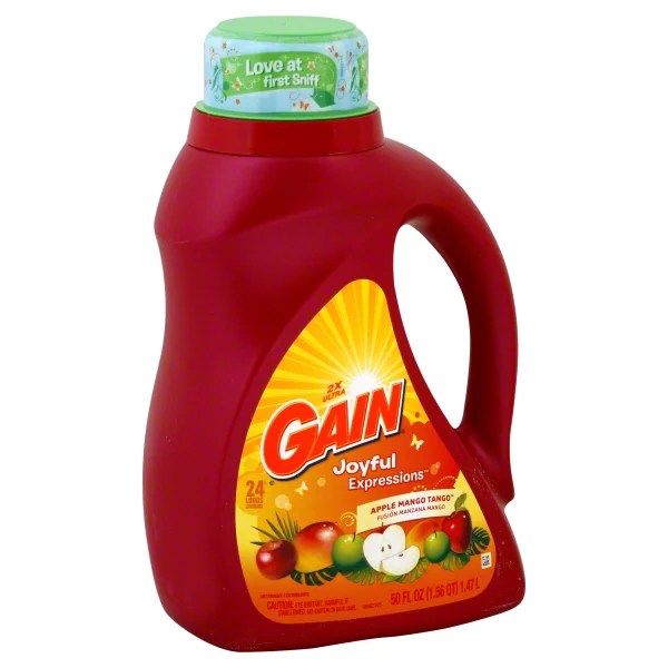Gain Joyful Expressions Apple Mango Tango Liquid Detergent 50 oz Shop