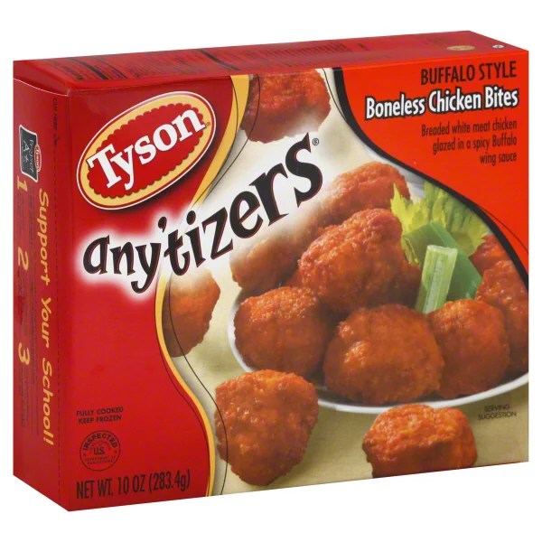 Tyson Any'tizers Buffalo Style Boneless Chicken Bites Shop Meat at HEB
