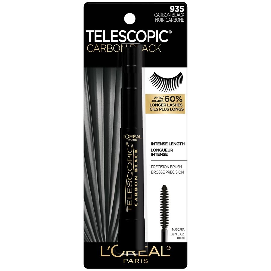 L'oréal Telescopic Mascara, Blackest Black, Oz ciudaddelmaizslp.gob.mx