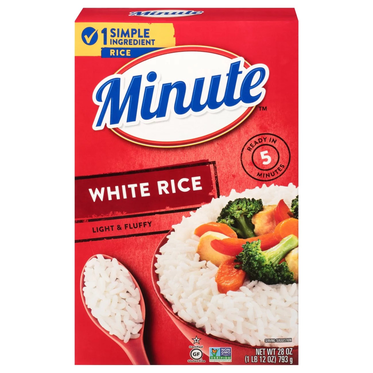 Minute Instant White Rice Shop Rice & grains at HEB
