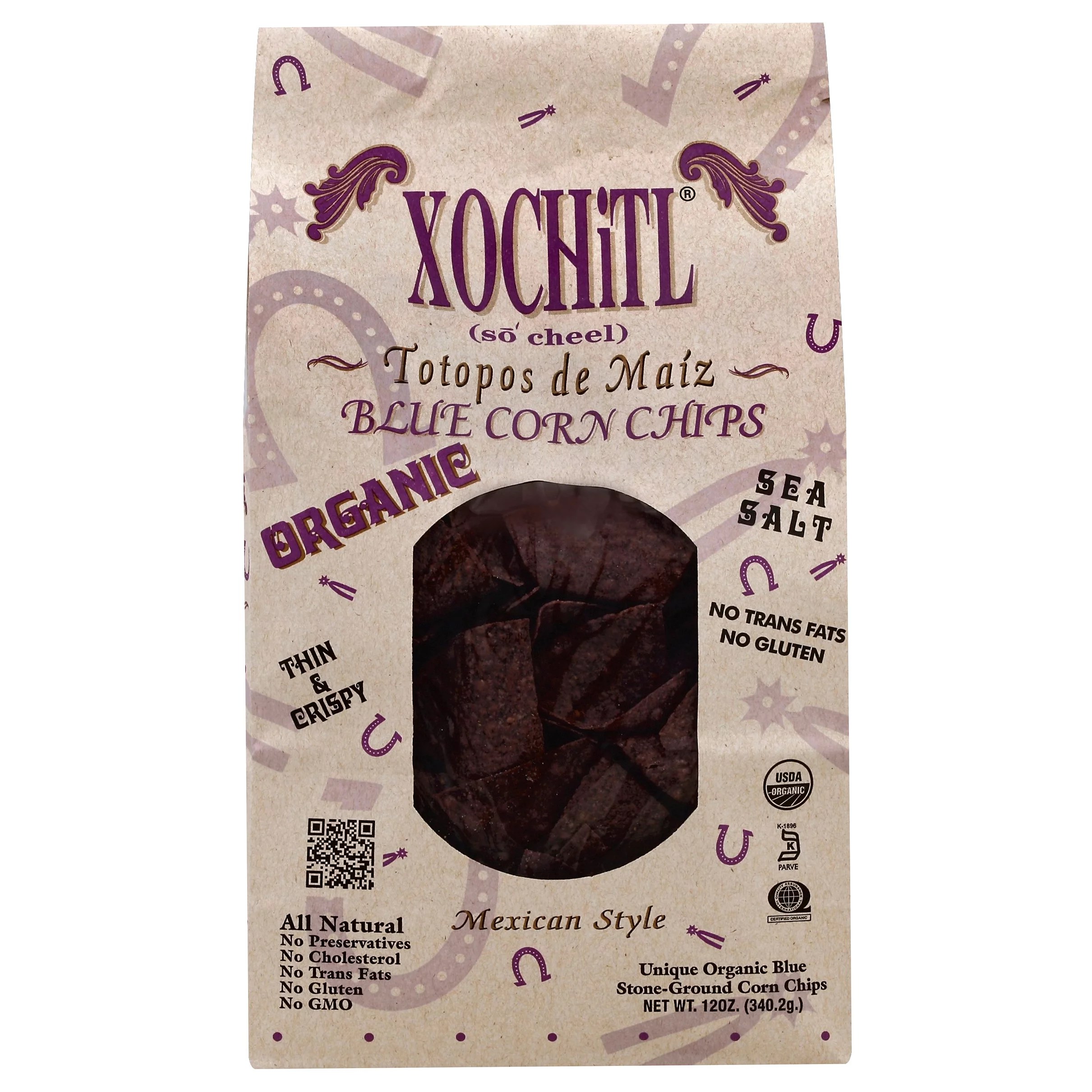 Xochitl Blue Mexican Style Corn Tortilla Chips Shop Chips at HEB
