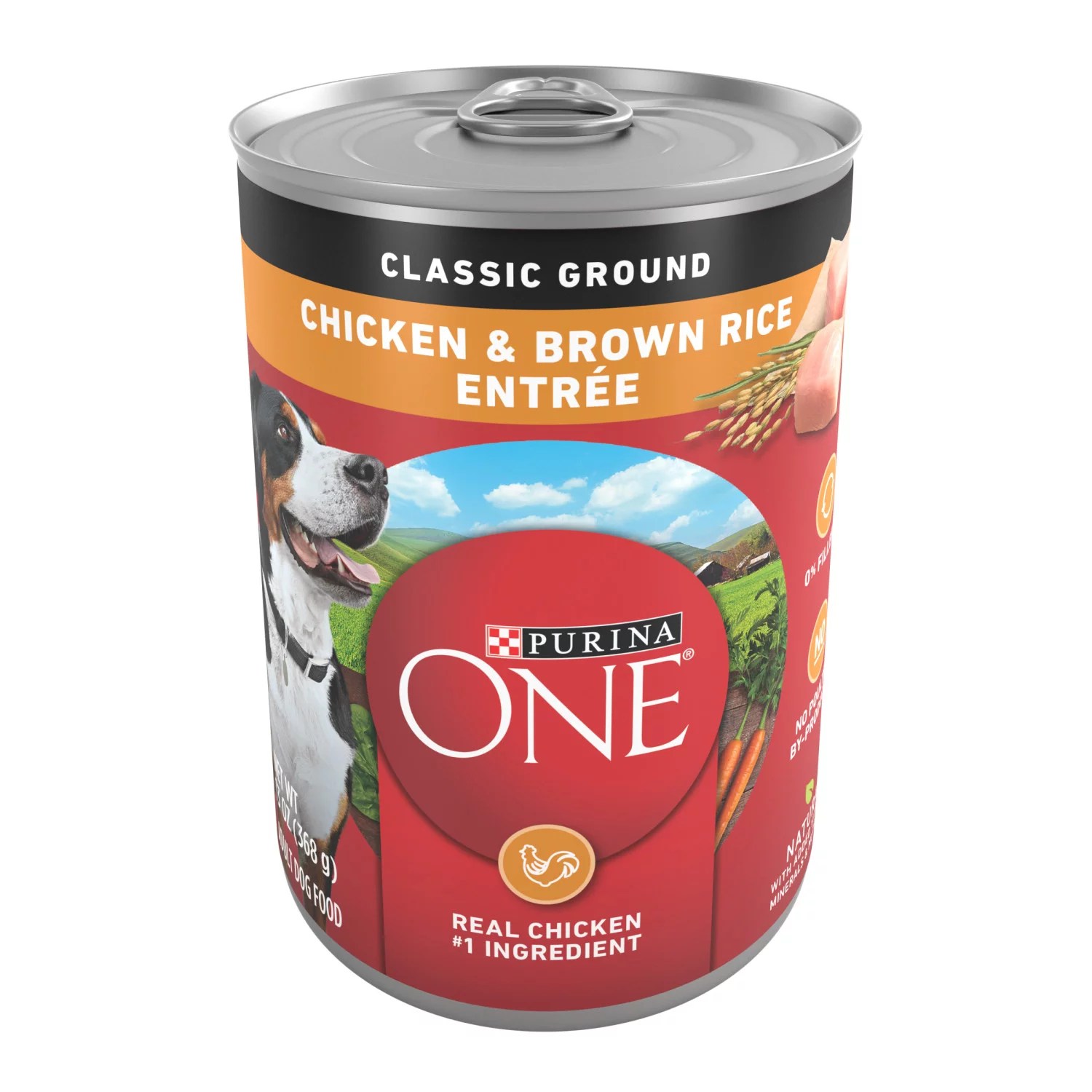 Purina One SmartBlend Natural Classic Ground Chicken & Brown Rice Wet