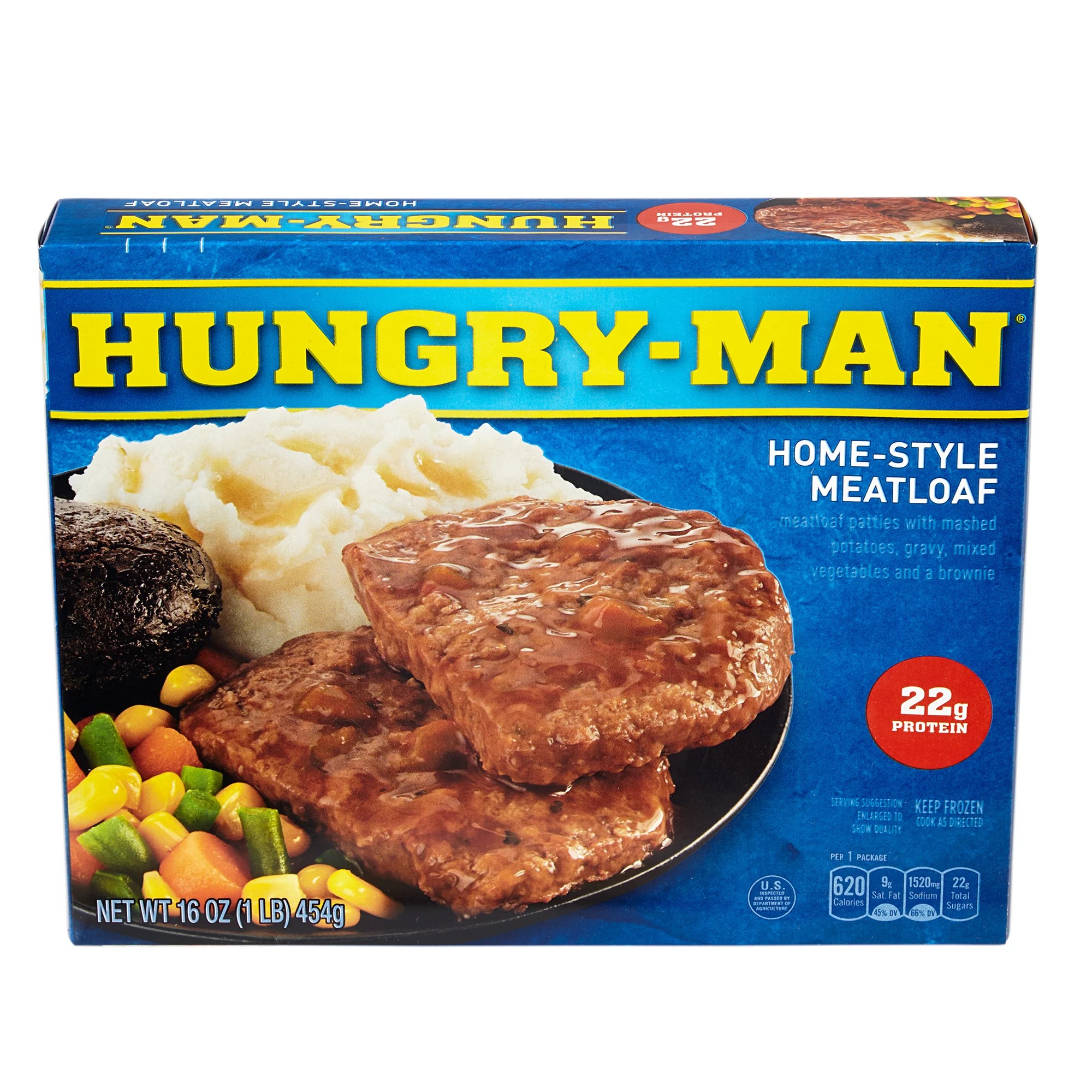 Hungry Man HomeStyle Meatloaf Shop Entrees & Sides at HEB