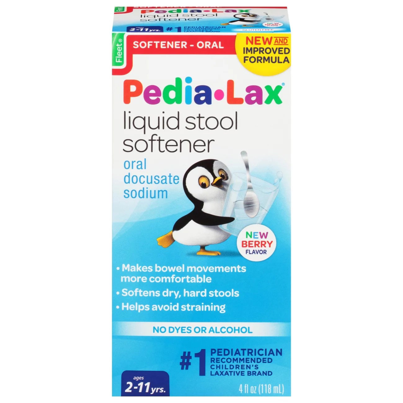 Fleet PediaLax Liquid Stool Softener Shop Digestion & Nausea at HEB