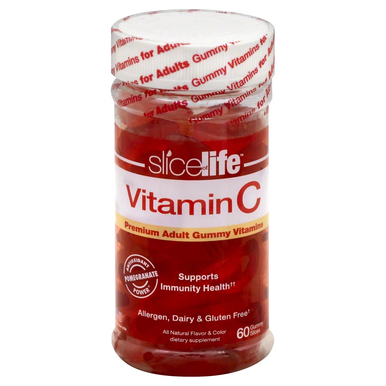 Slice Of Life Vitamin C Adult Gummy Slices Shop Vitamins AZ at HEB