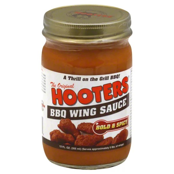 Hooters BBQ Bold and Spicy Wing Sauce Shop Sauces & Marinades at HEB