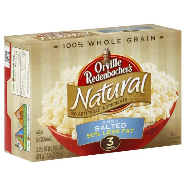 Orville Redenbacher's Natural Simply Salted Popcorn Shop Popcorn at HEB