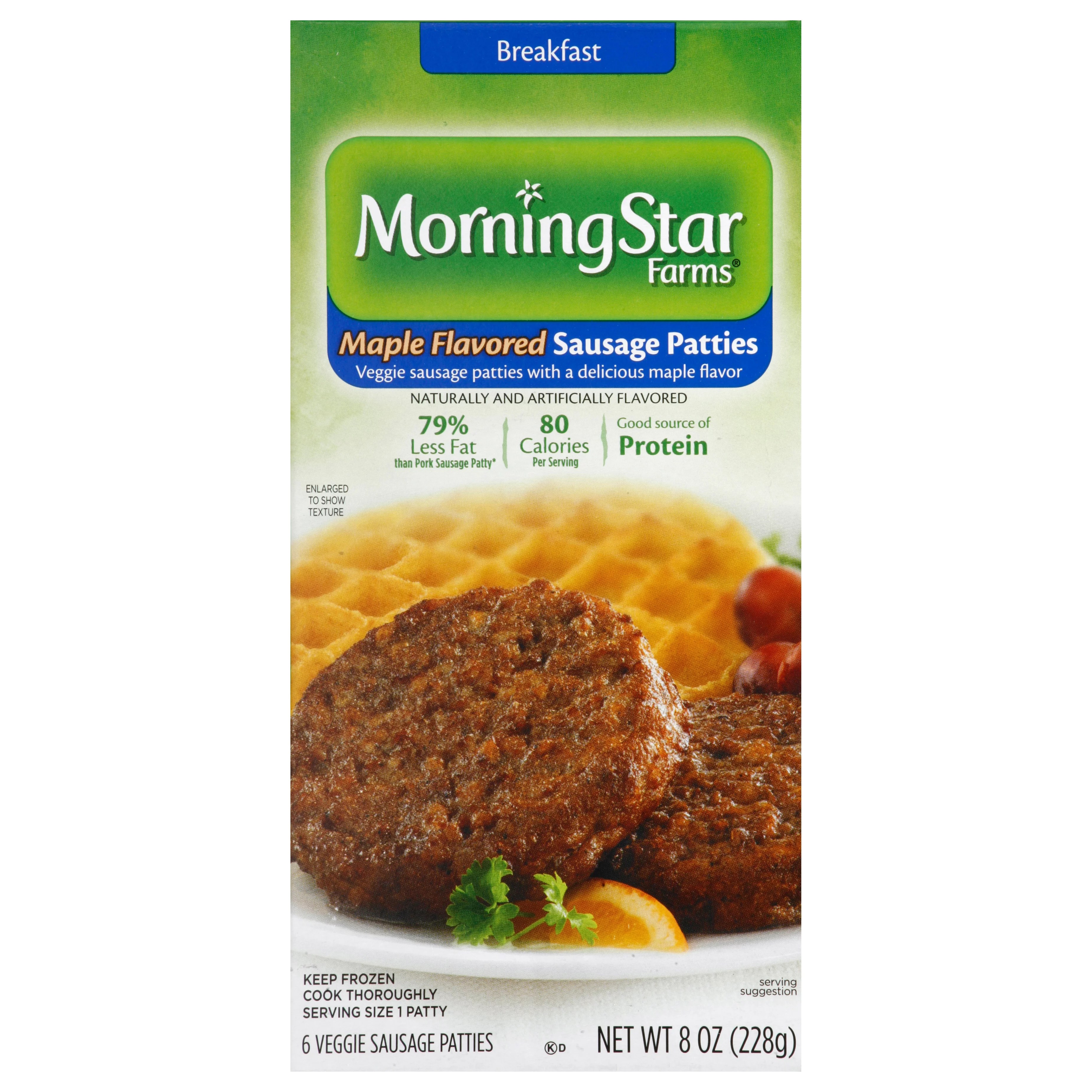 MorningStar Farms Maple Flavored Veggie Sausage Pattie Shop Meat