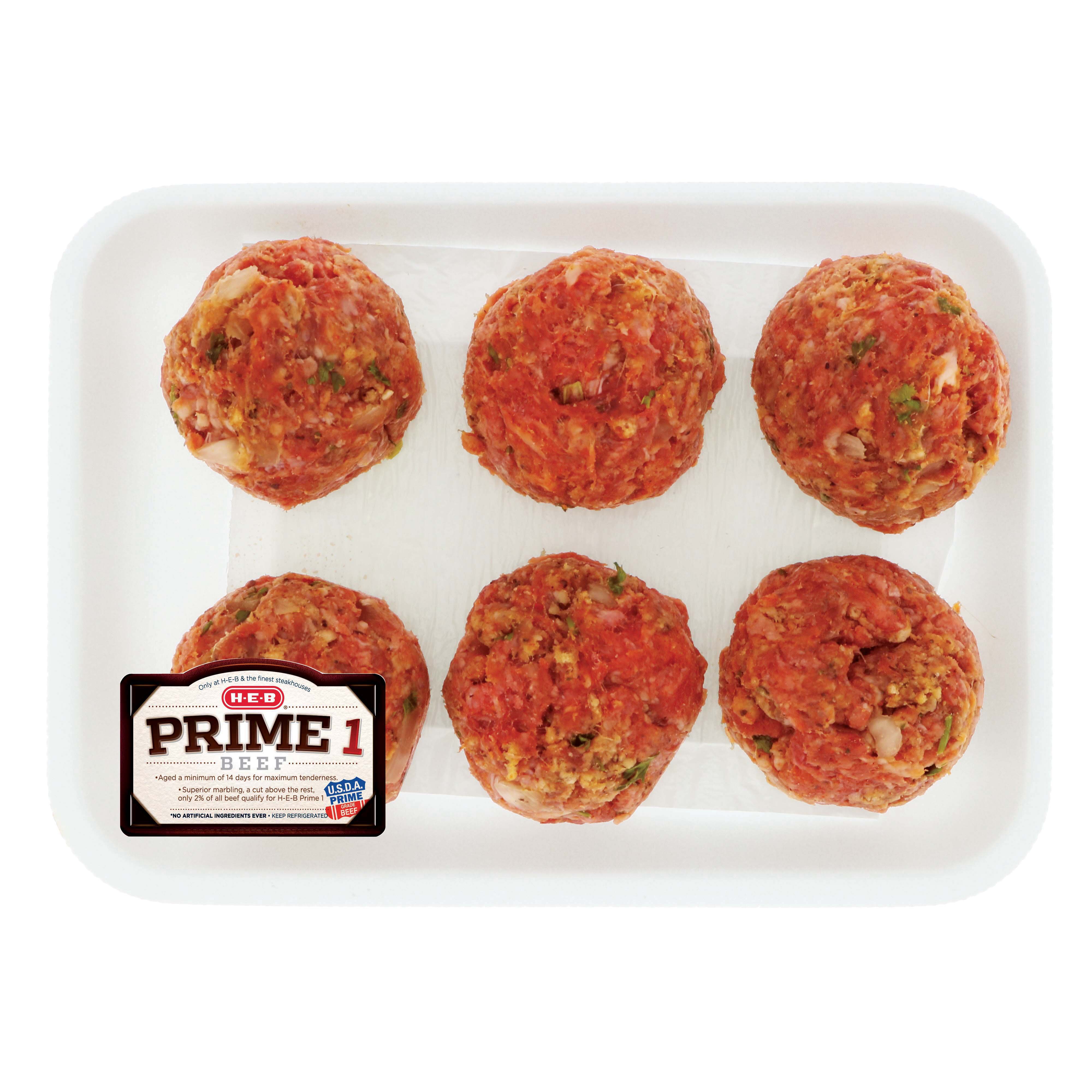 HEB Prime 1 Beef & Pork Italian Style Meatballs Shop Meat at HEB