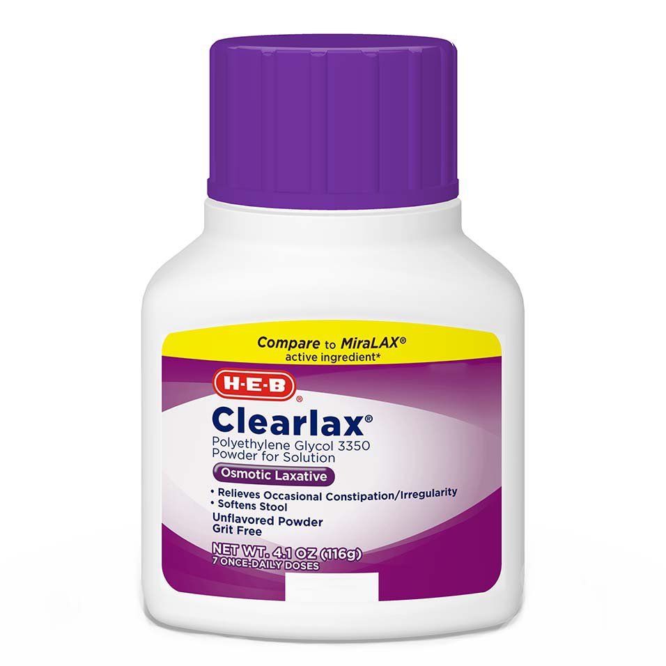 HEB CLEAR LAX 7 DAY Shop Digestion & Nausea at HEB