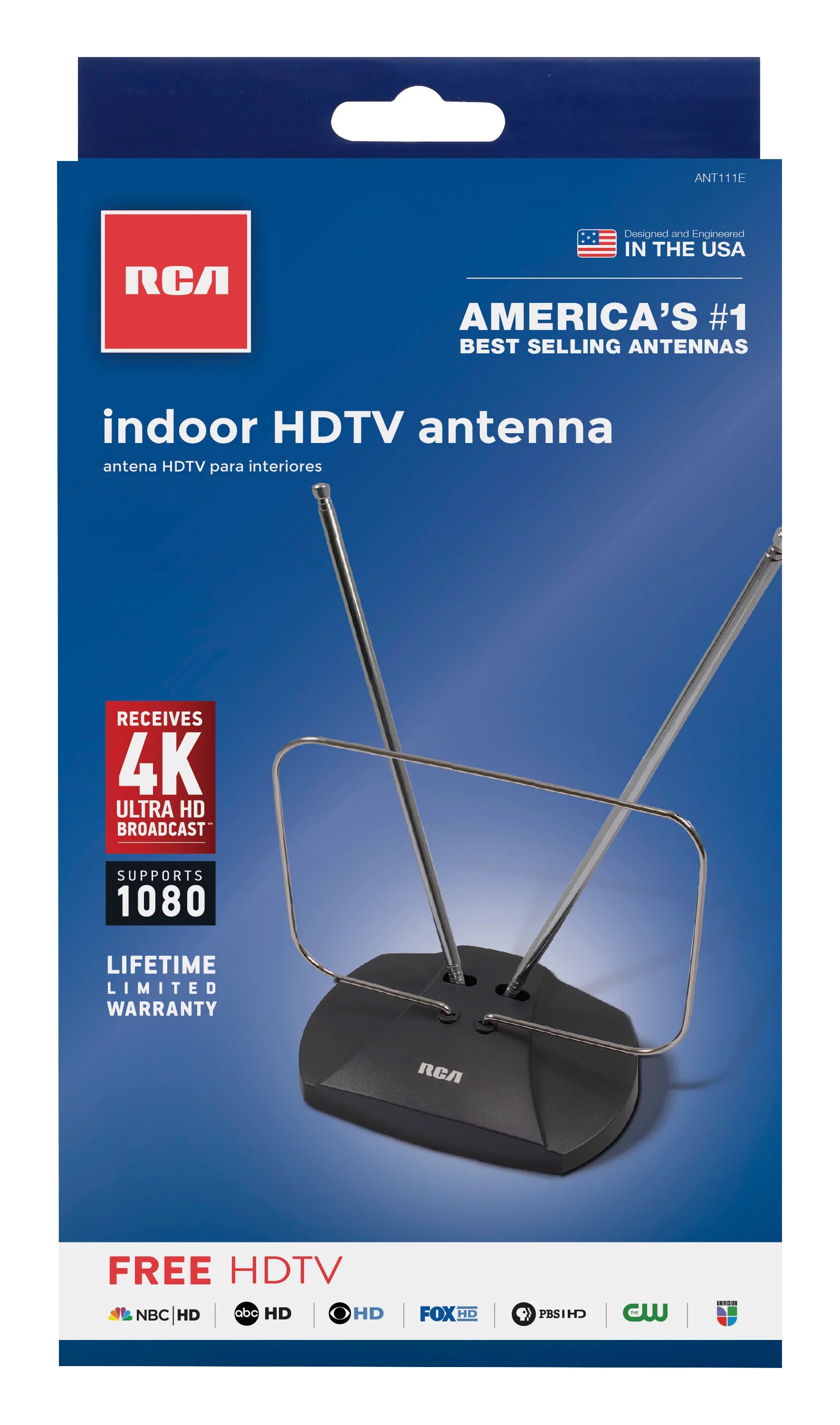 RCA Indoor 1080 HDTV Antenna Shop TV & Video at HEB