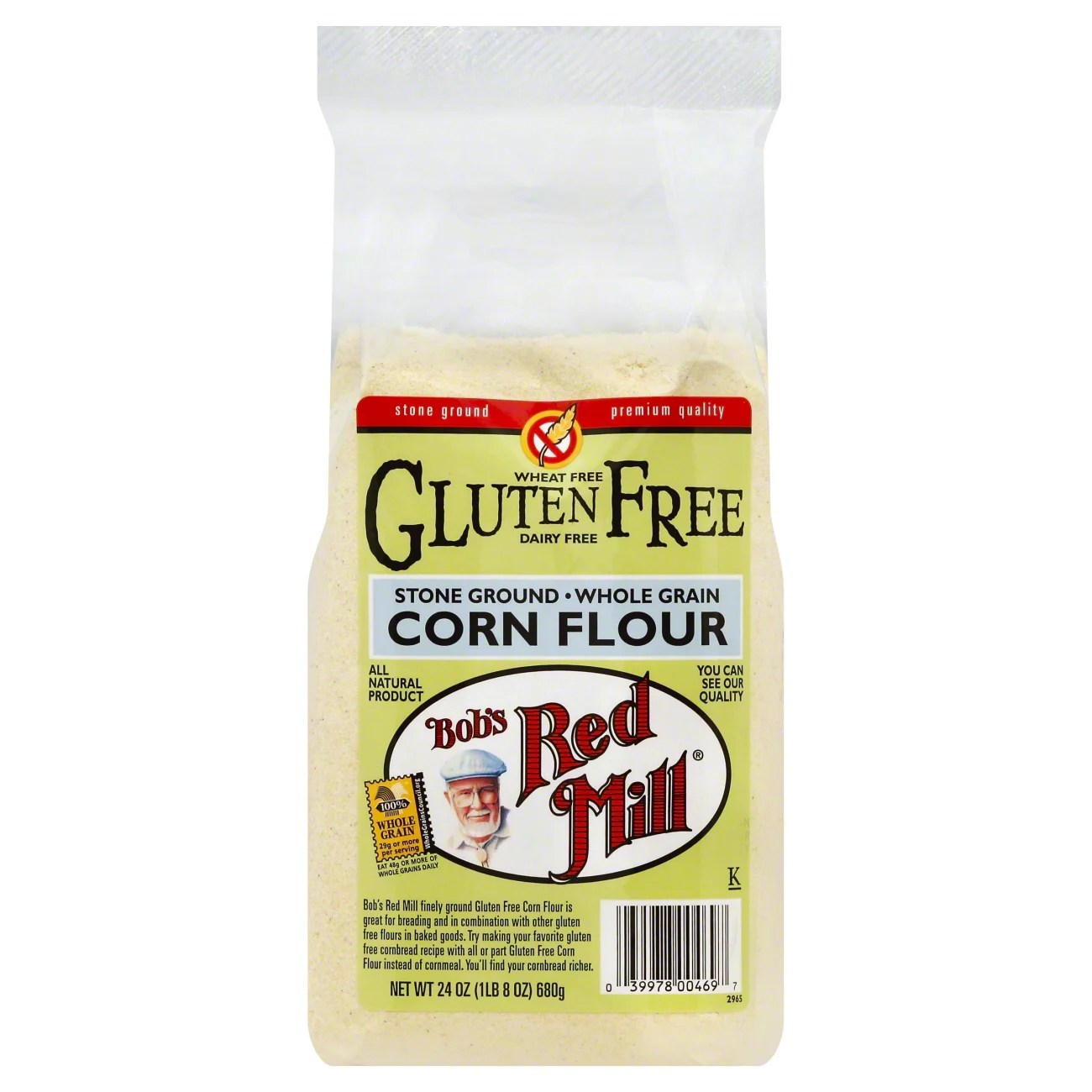 Bob's Red Mill Gluten Free Stone Ground Whole Grain Corn Flour Shop