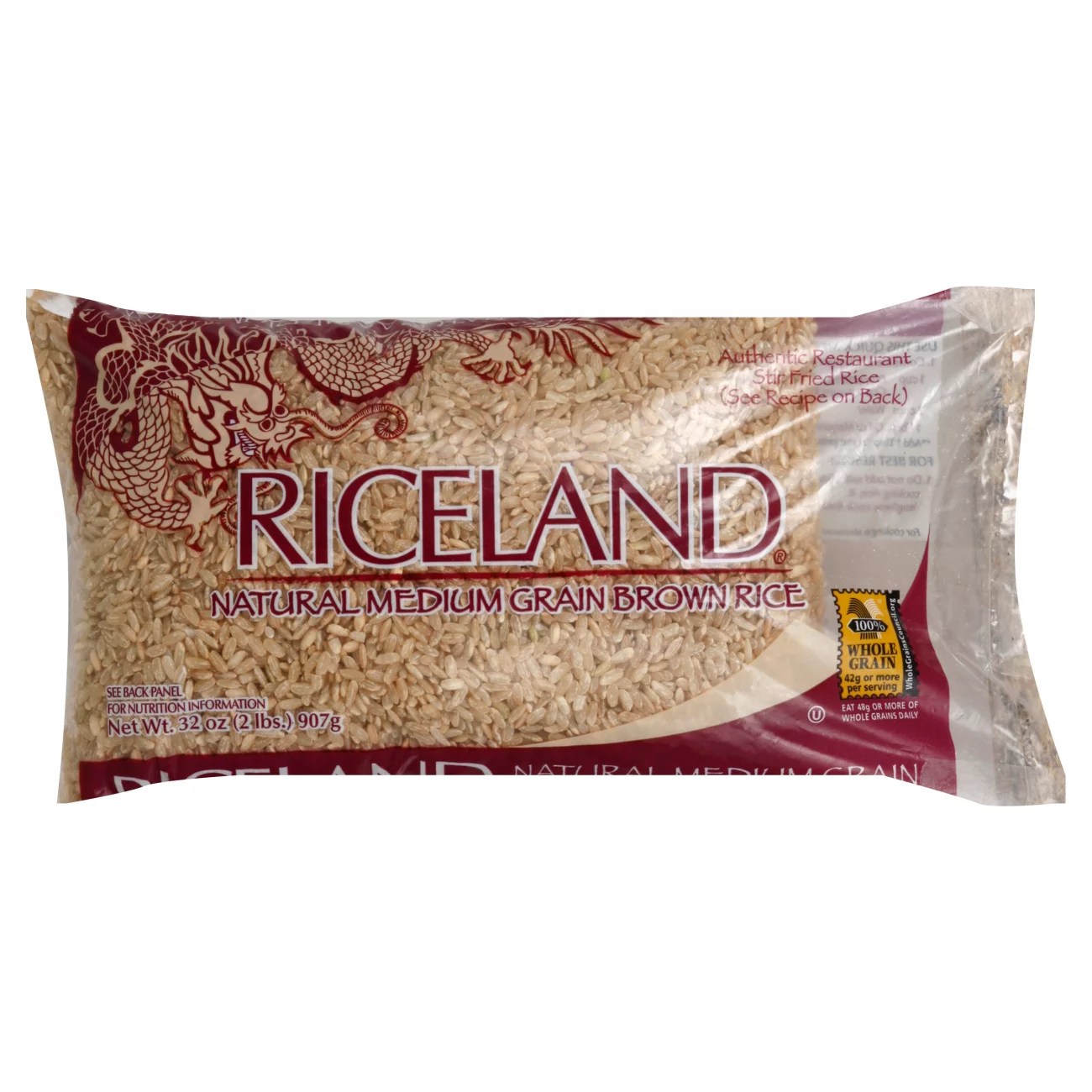 Riceland Medium Grain Brown Rice Shop Rice & Grains at HEB