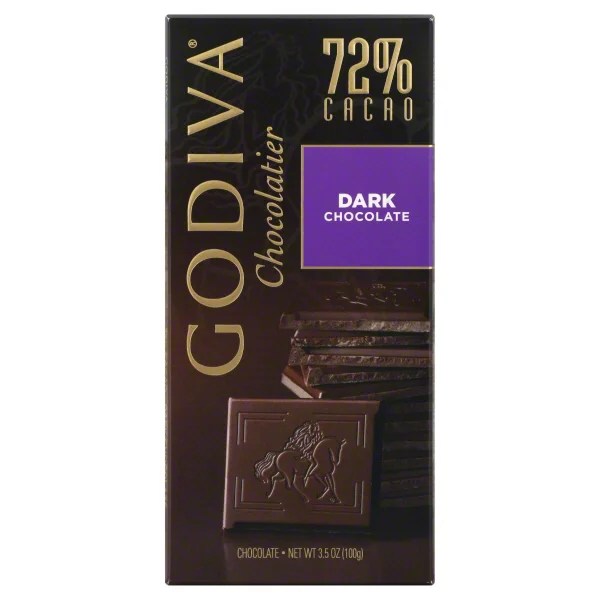 Godiva Chocolatier Dark Chocolate 72 Cacao Shop Godiva Chocolatier