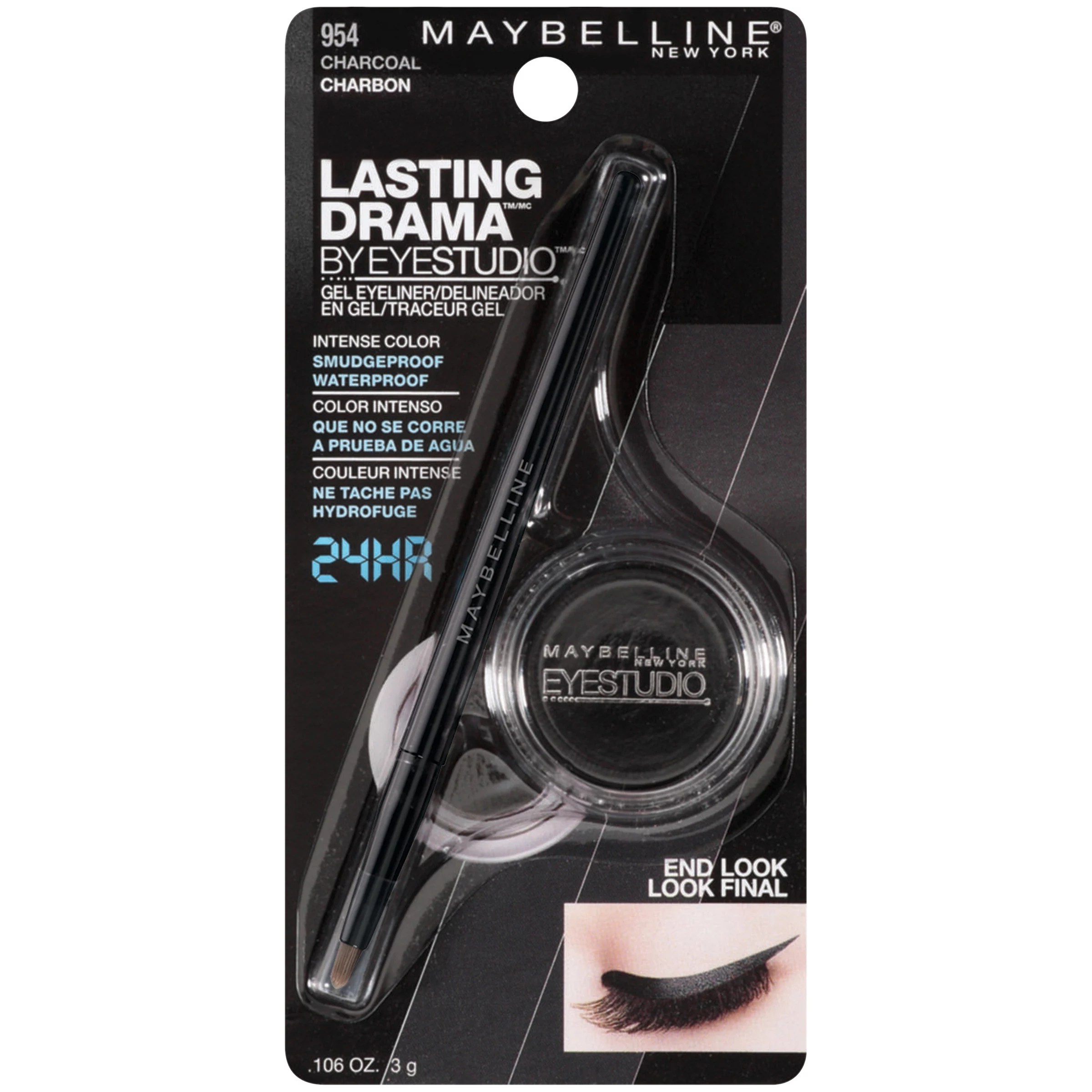 Maybelline Eyestudio Lasting Drama Gel Liner, Charcoal Shop Eyeliner