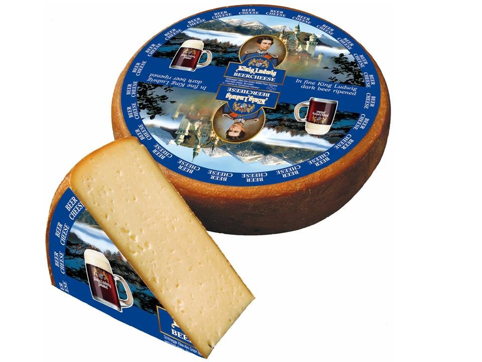 King Ludwig Beer Cheese, sold by the Shop Cheese at HEB