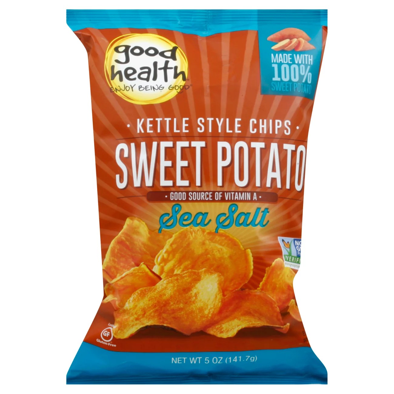 Good Health Kettle Style Sweet Potato Chips Shop Chips at HEB