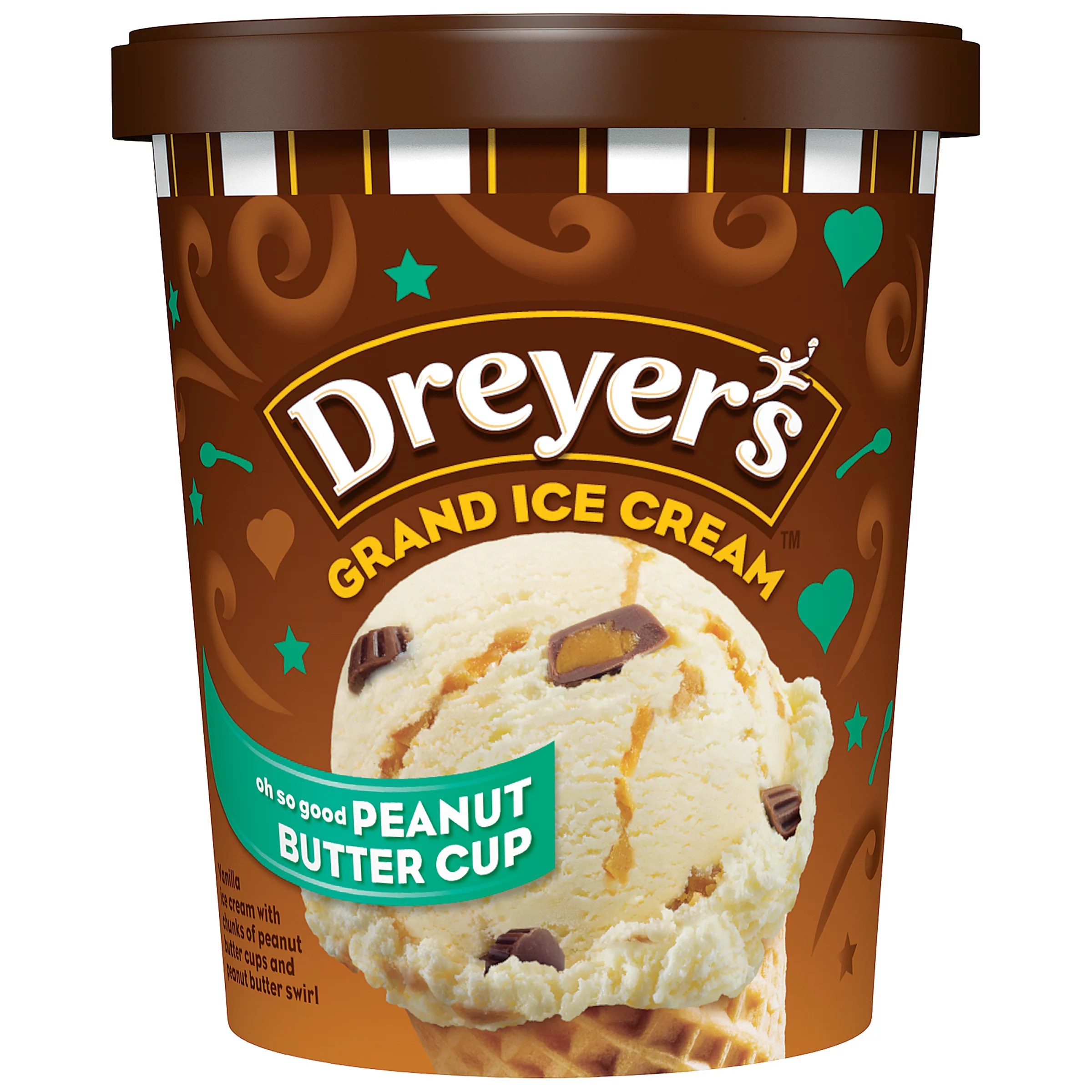 Dreyer's Peanut Butter Cup Ice Cream Shop Ice Cream at HEB