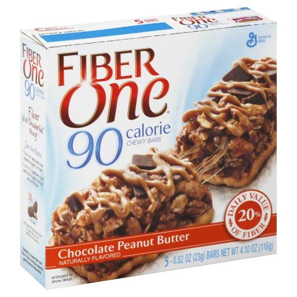 Fiber One 90 Calorie Chocolate Peanut Butter Chewy Bars Shop Granola