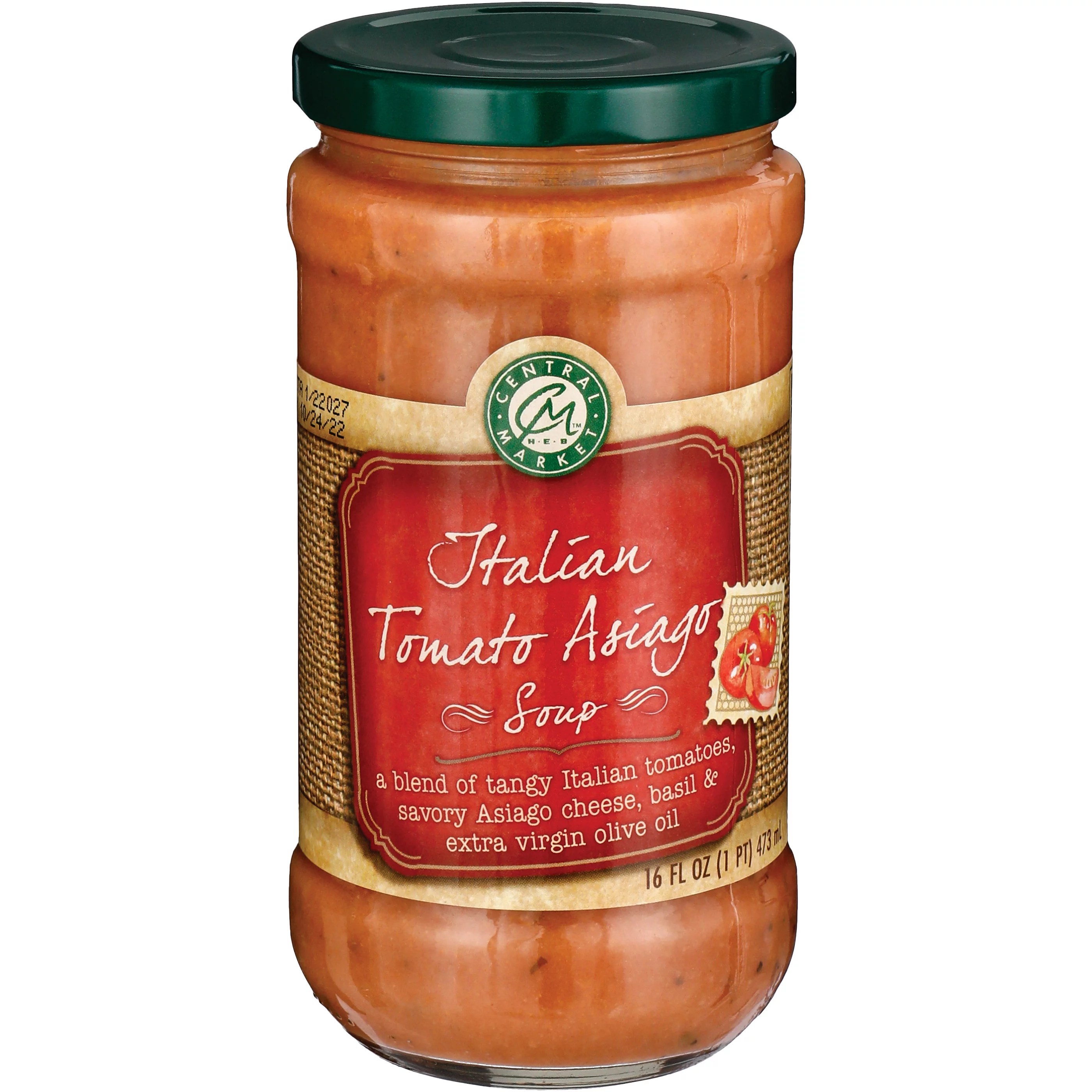 Central Market Italian Tomato Asiago Soup Shop Soups & Chili at HEB