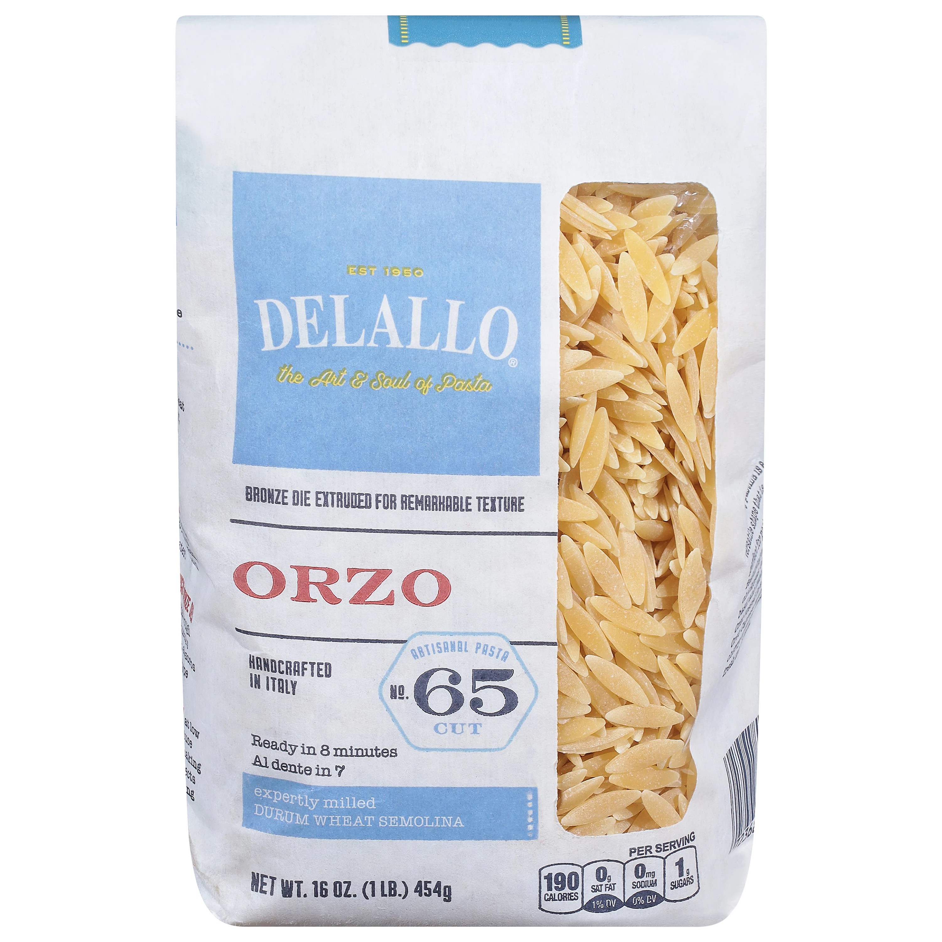 DeLallo No. 65 Orzo Shop Pasta at HEB