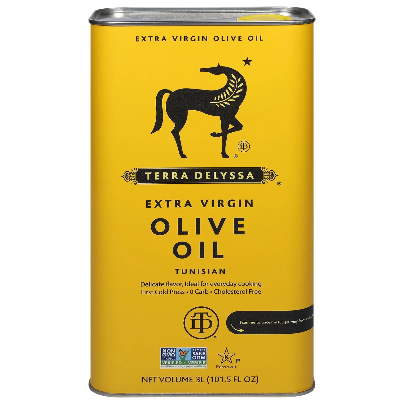 Terra Delyssa Extra Virgin Olive Oil Tin Shop Oils at HEB