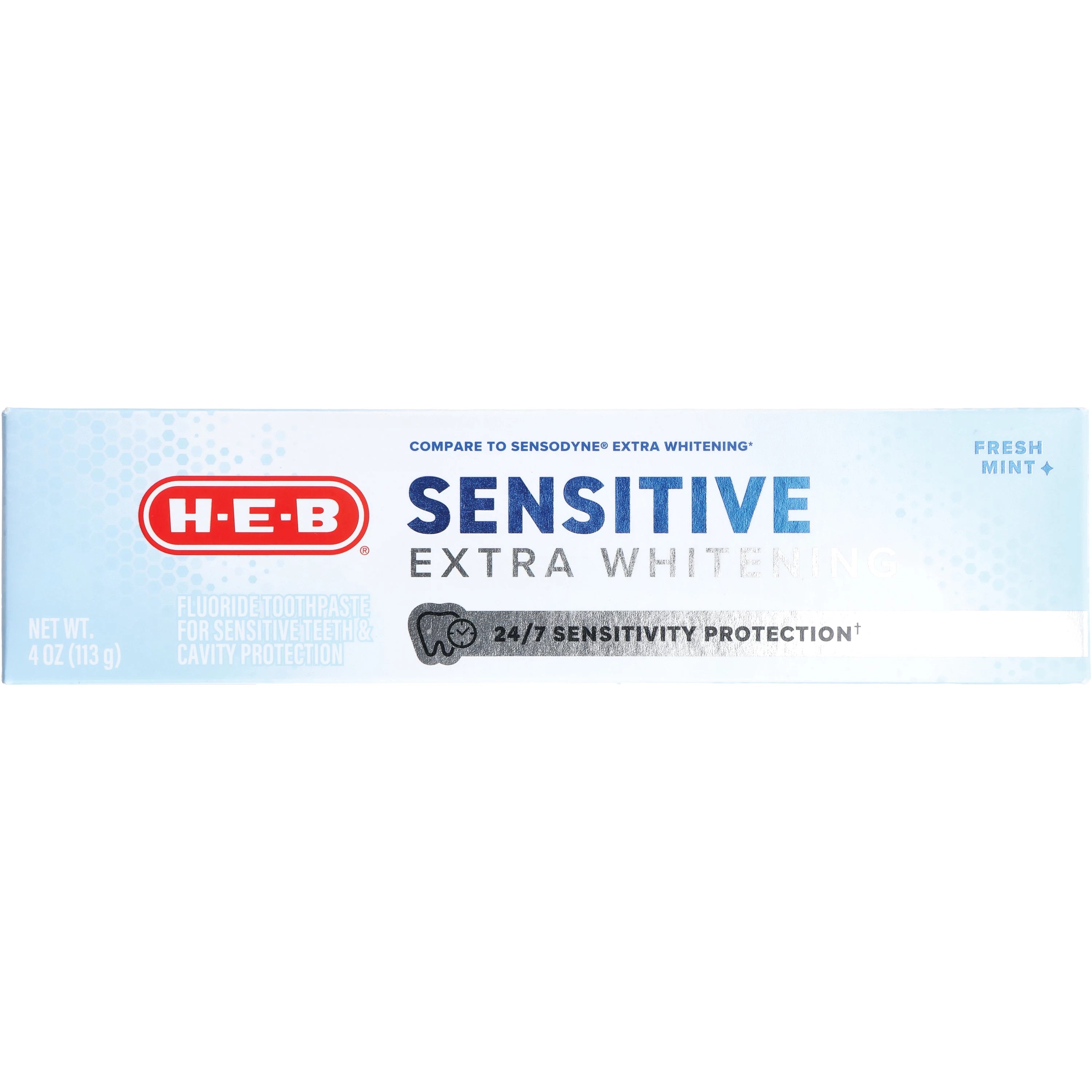 HEB Fresh Mint Sensitive Toothpaste Shop Toothpaste at HEB
