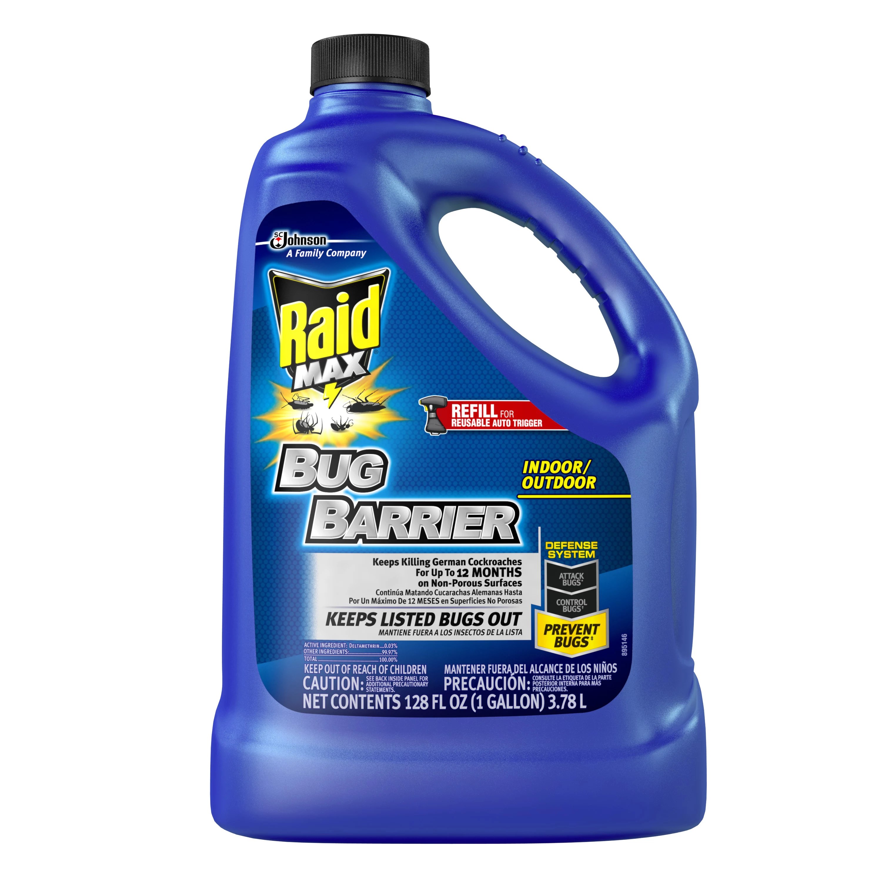 Raid Max Bug Barrier Trigger Refill Shop Insect Killers at HEB