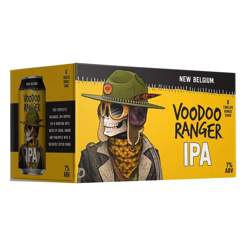 New Belgium Voodoo Ranger India Pale Ale Beer 12 oz Bottles Shop Beer