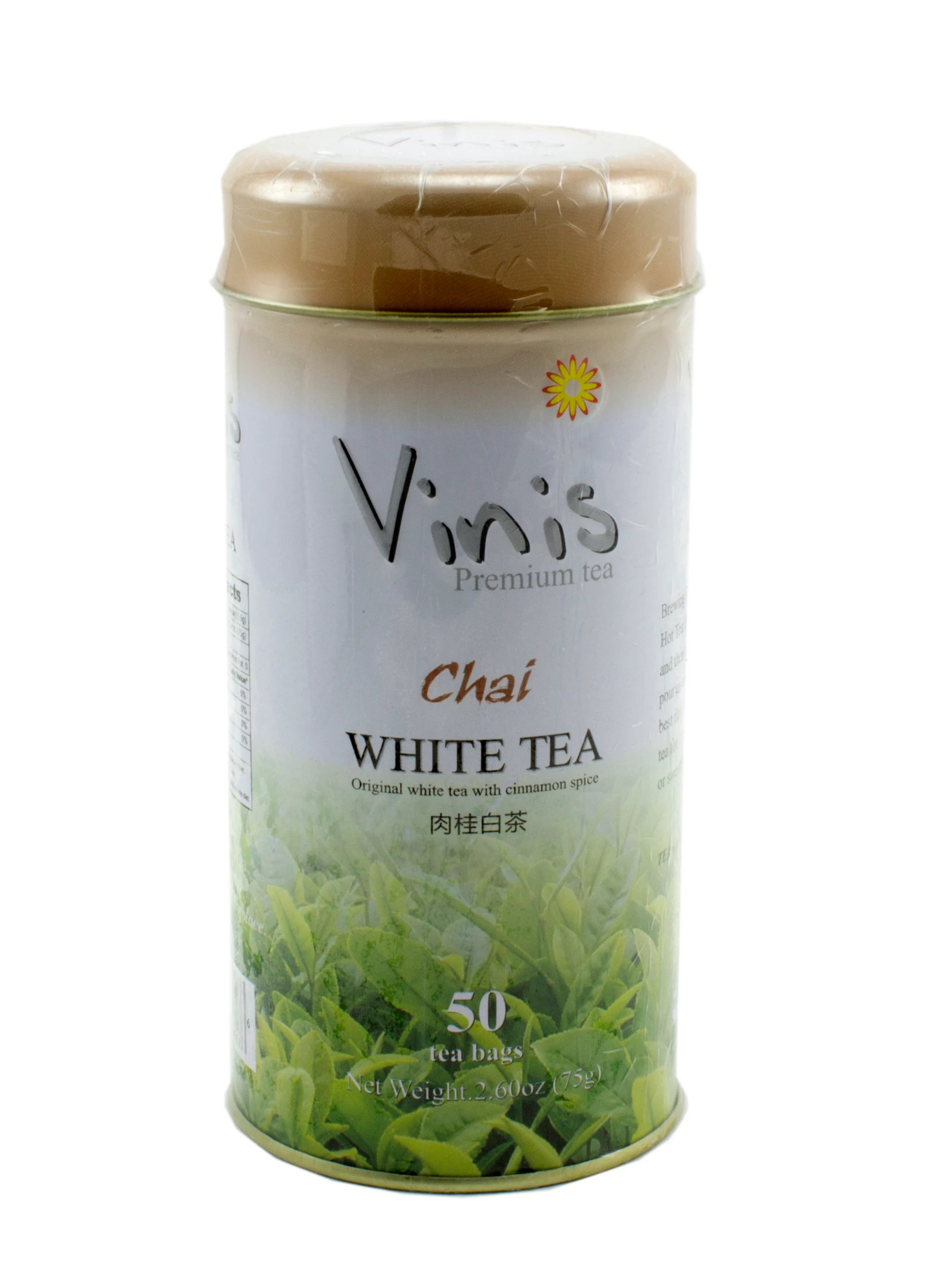 Vinis Premium Tea Chai White Tea Bags Shop Tea at HEB