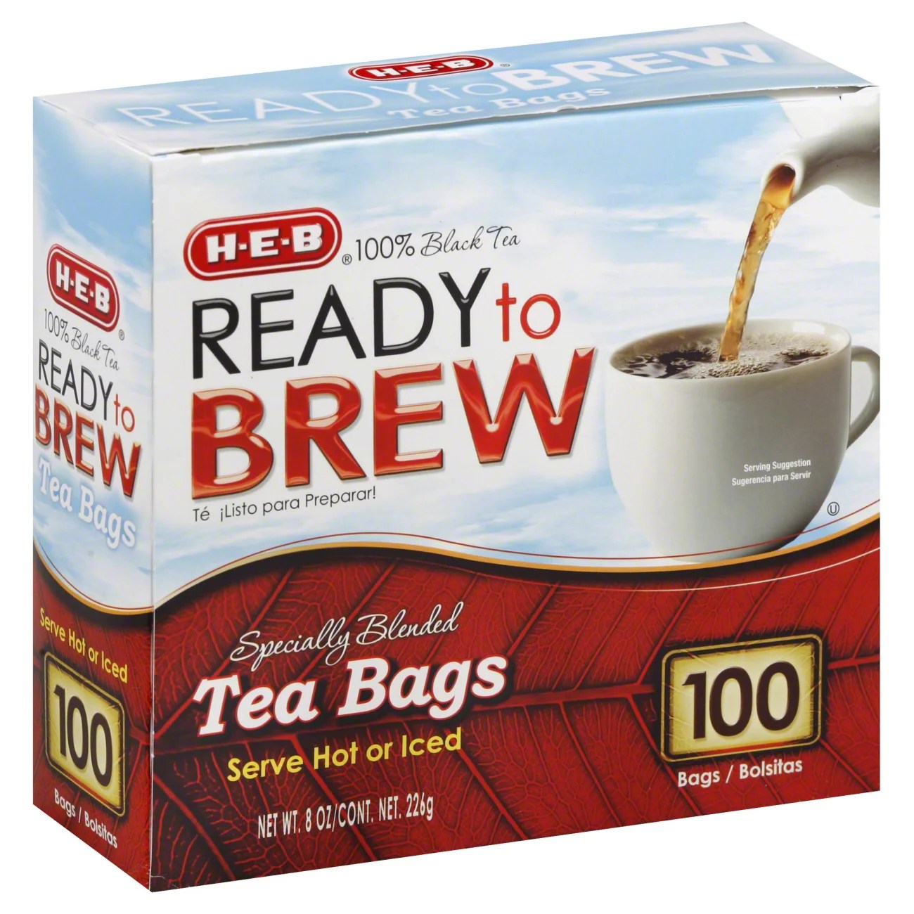 HEB Ready To Brew Tea Bags Shop Tea at HEB