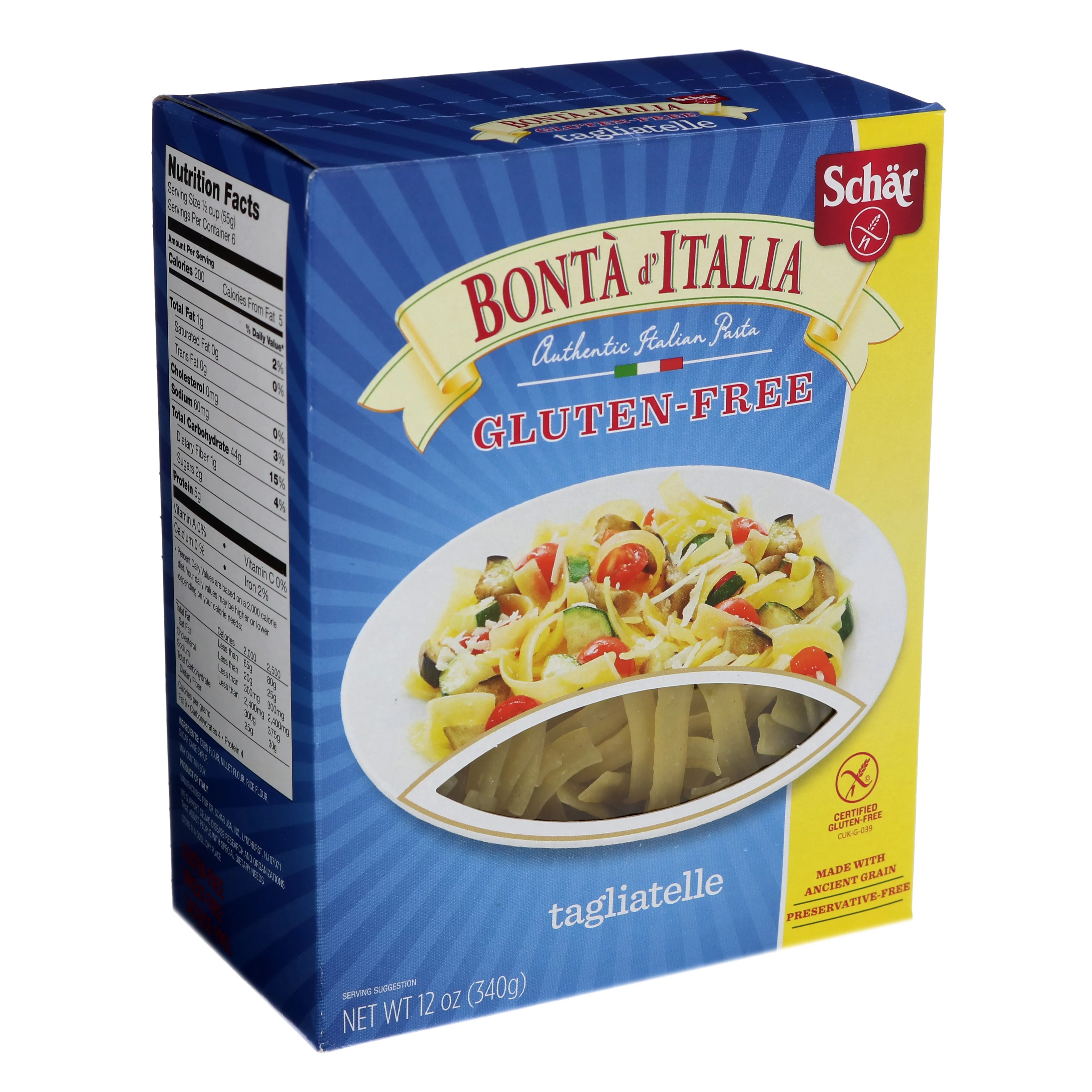 Schar Gluten Free Tagliatelle Shop Pasta at HEB