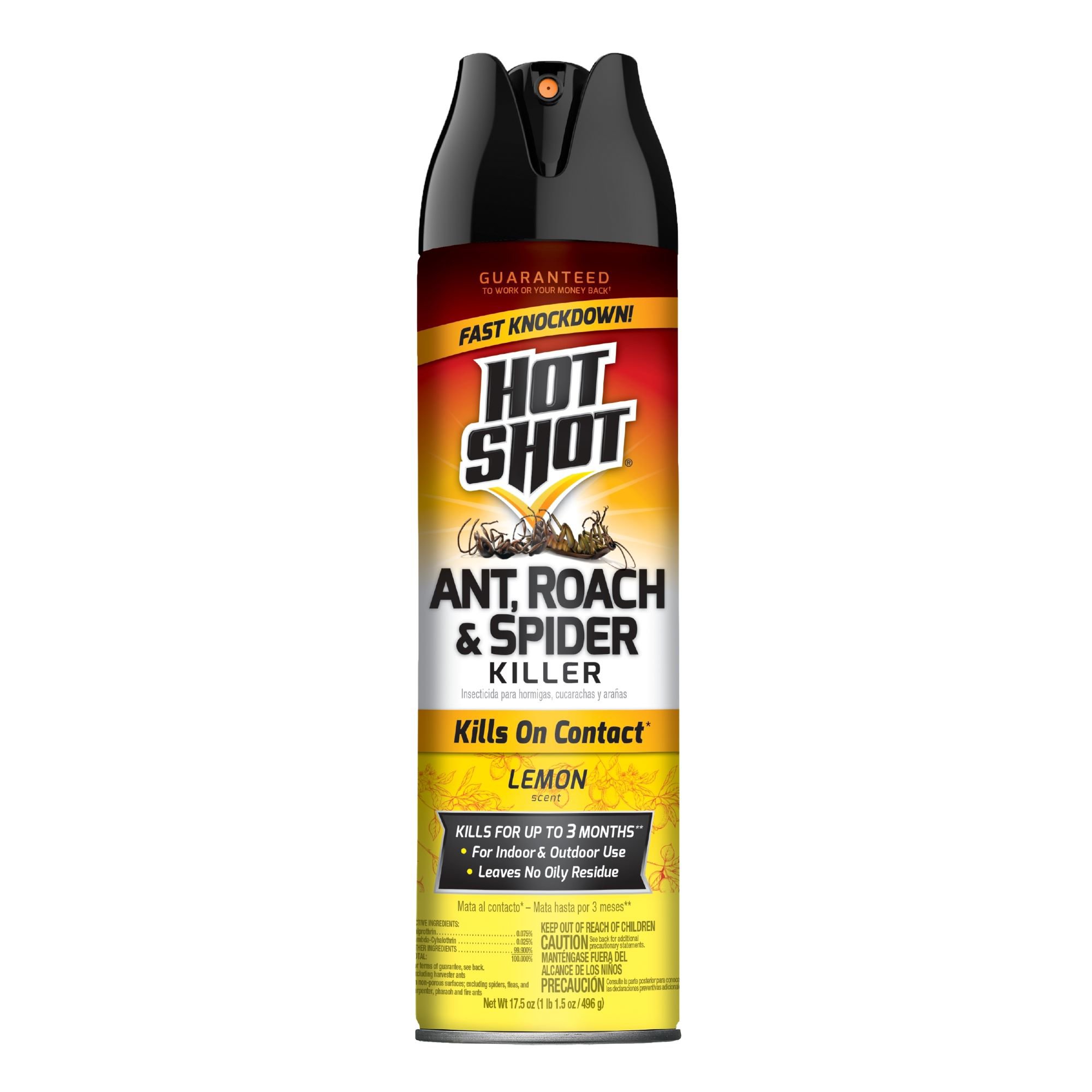 Hot Shot Lemon Scent Ant, Roach & Spider Killer Aerosol Spray Shop