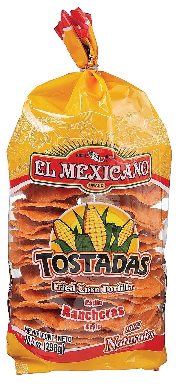 El Mexicano Tostadas Fried Corn Tortillas Shop Tortillas at HEB