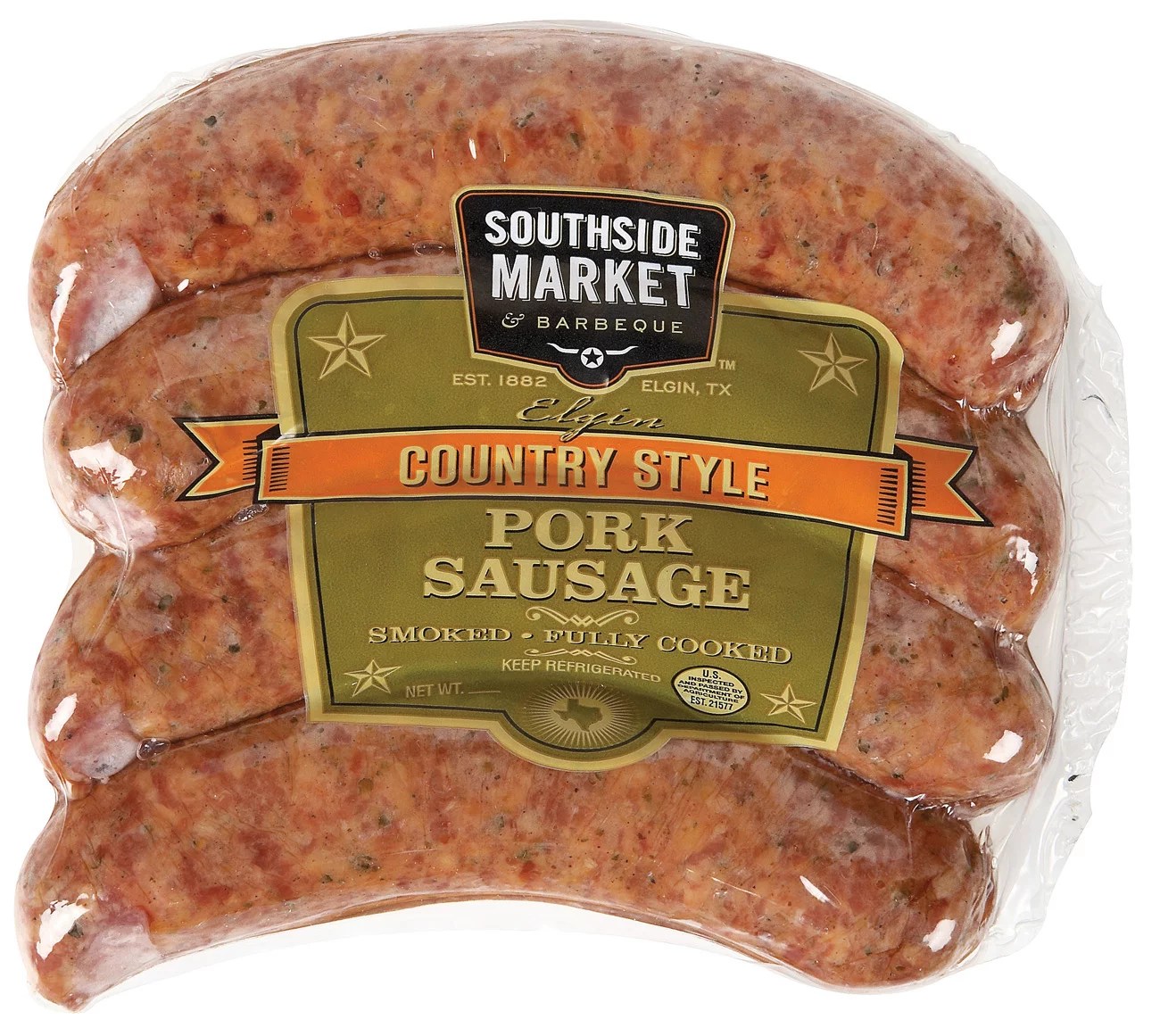 Southside Market & Barbeque Country Style Pork Sausage Shop Meat at HEB