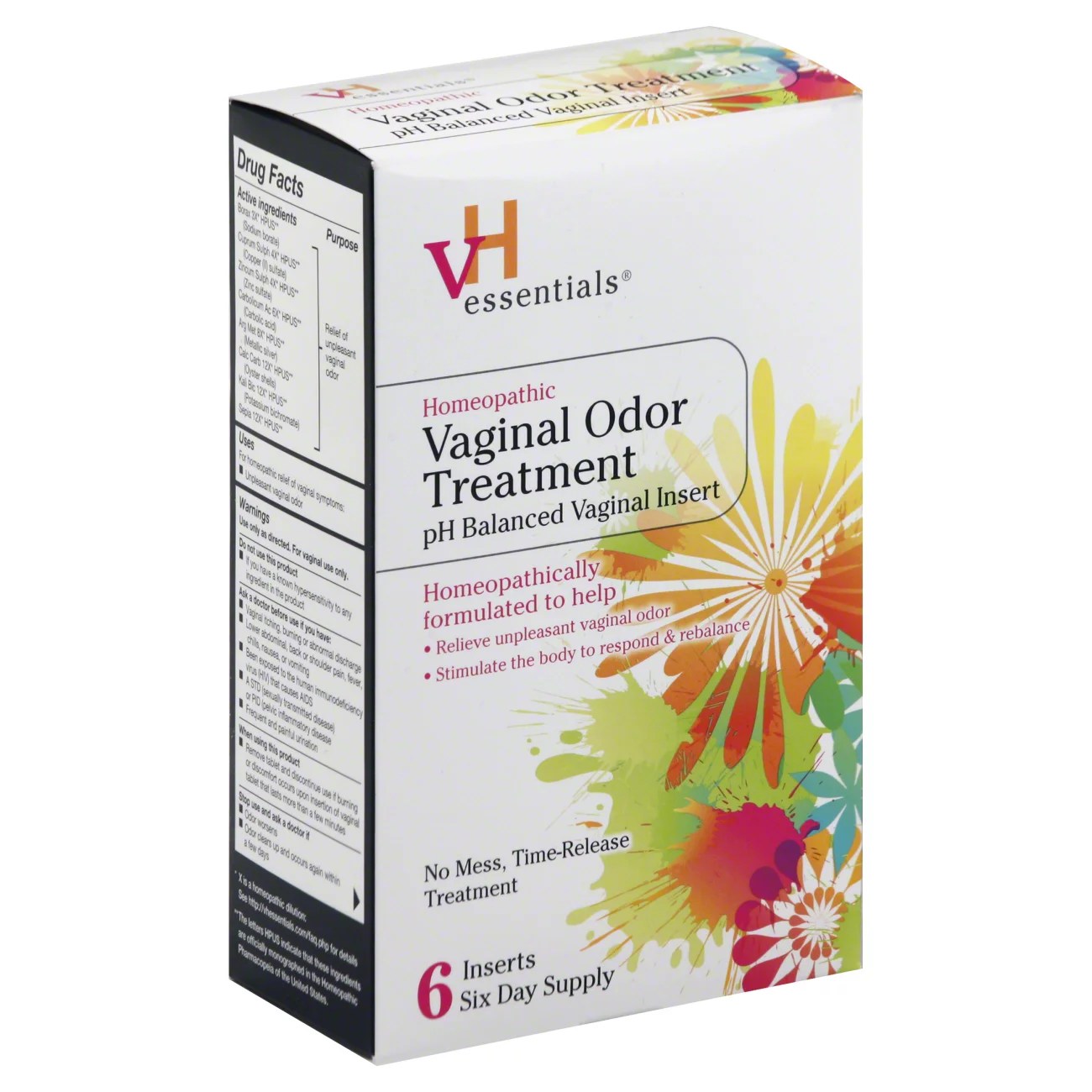 VH Essentials Vaginal Odor Treatment Inserts Shop Feminine Care at HEB