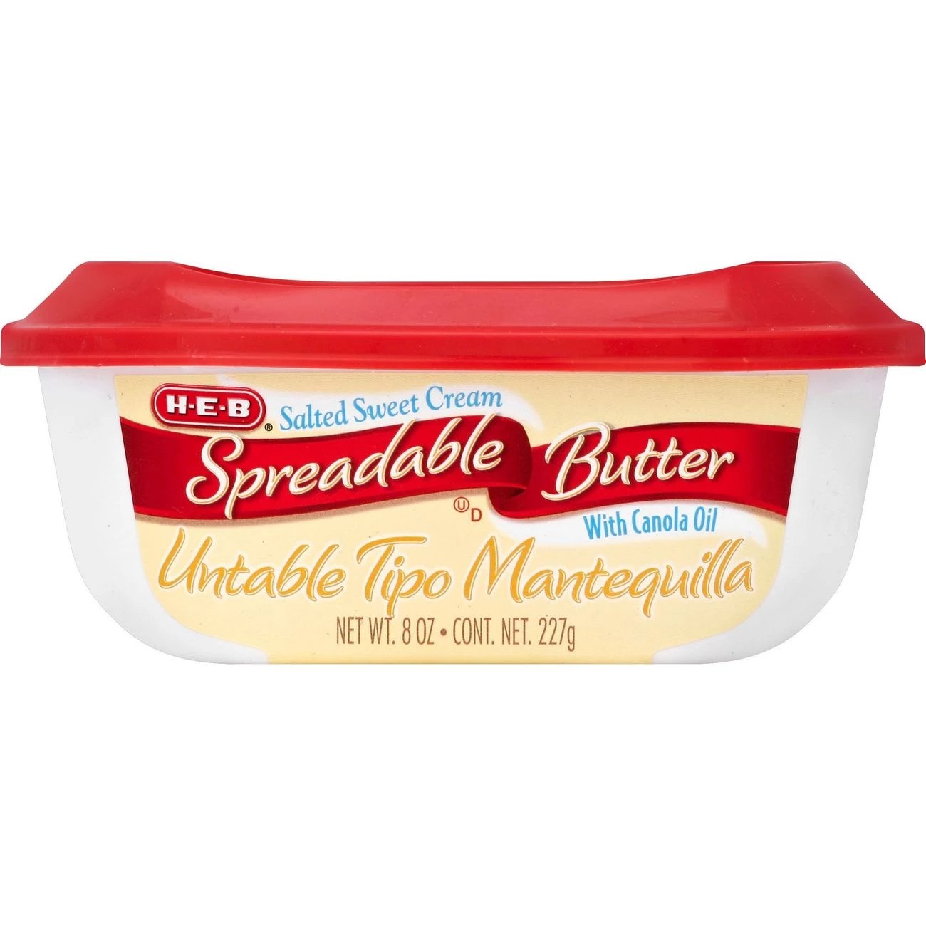 HEB Spreadable Salted Sweet Cream Butter with Canola Oil Shop