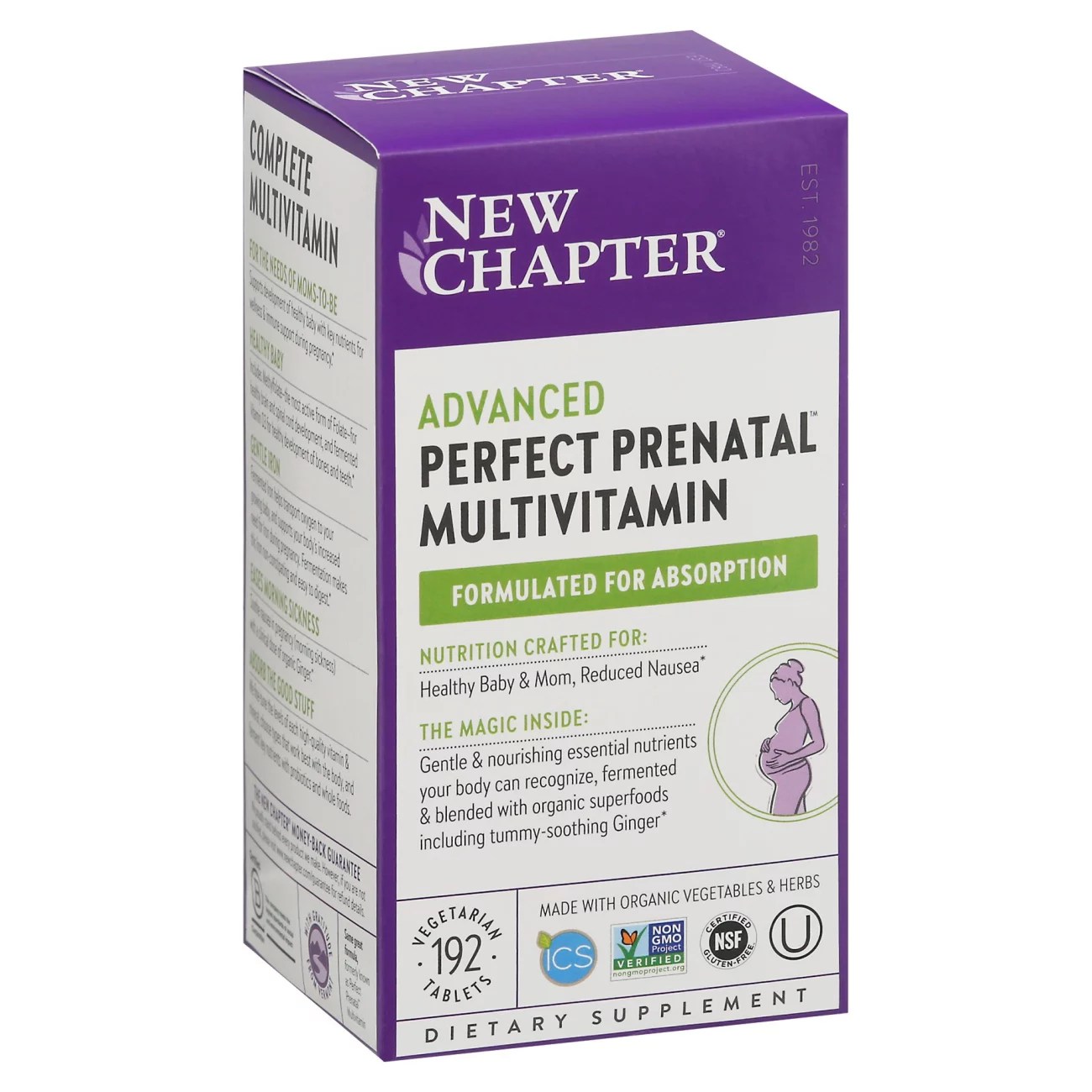New Chapter Organics Perfect Prenatal Tablets Shop