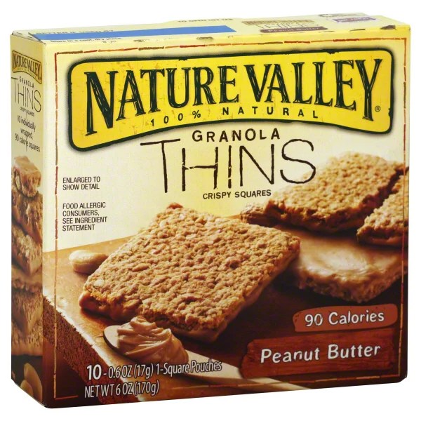 Nature Valley Granola Thins Peanut Butter Bars Shop Snacks & Candy at