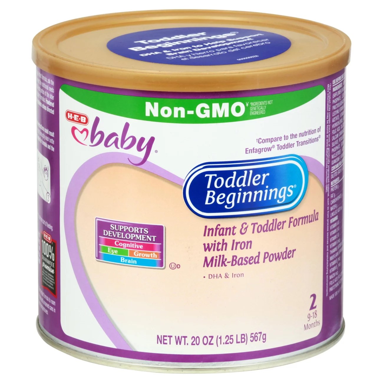 HEB Baby Toddler Beginnings Stage 2 Formula with (918