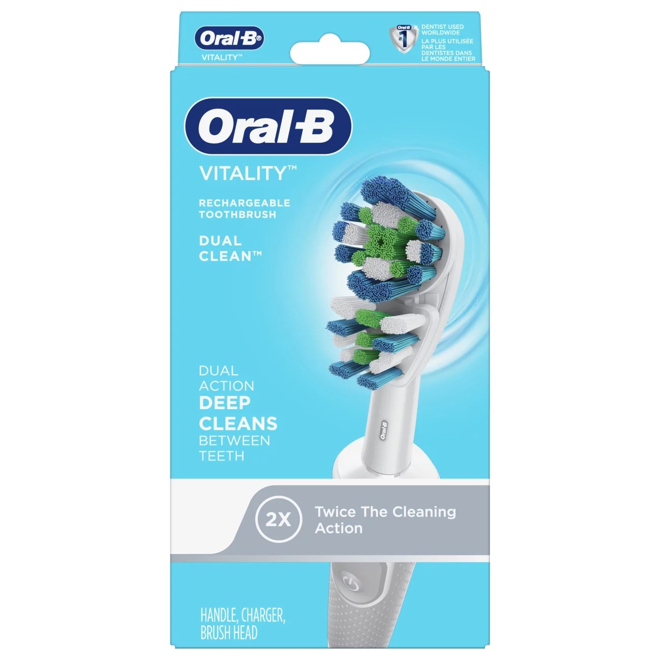 OralB Vitality Dual Clean Electric Rechargeable Toothbrush Shop